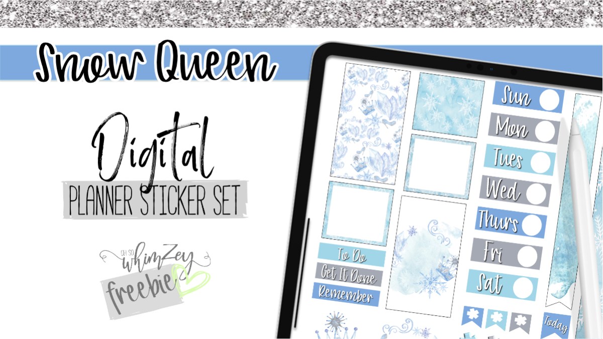Snow Queen | Digital Planning&nbsp;Freebie