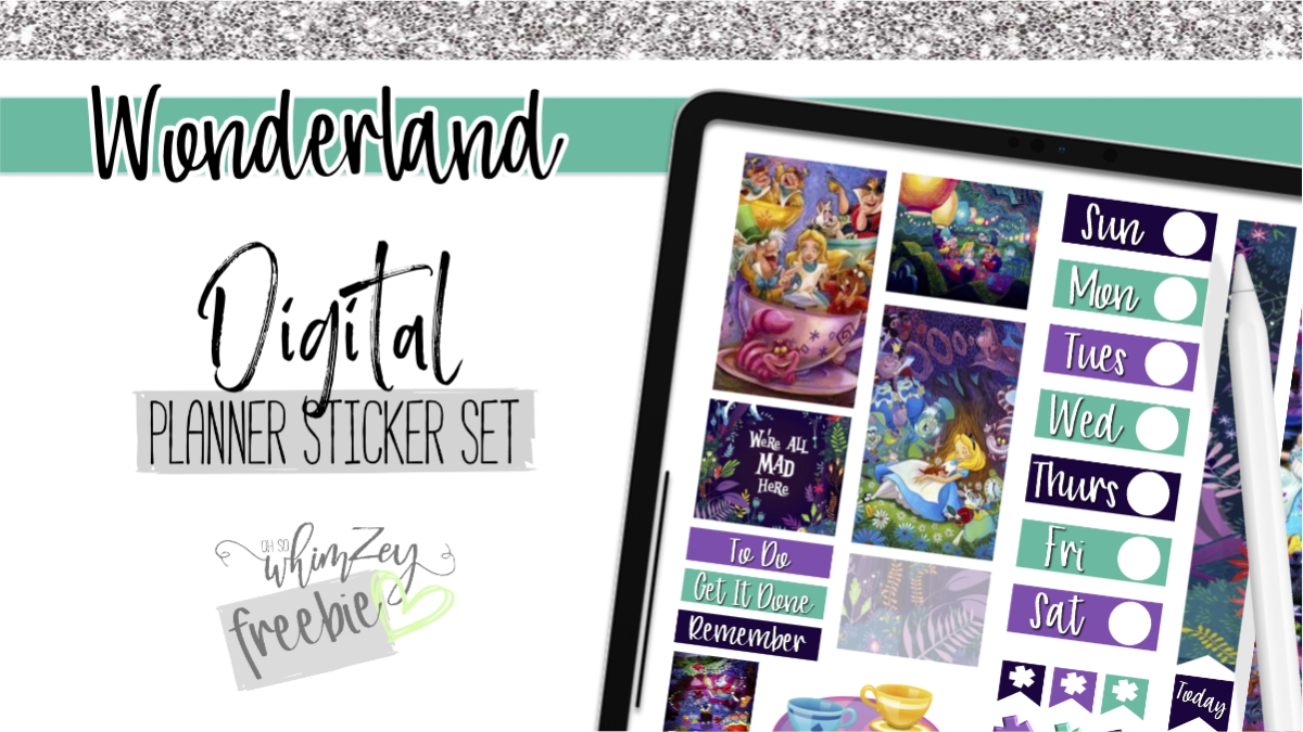 Wonderland | Digital Planning Freebie