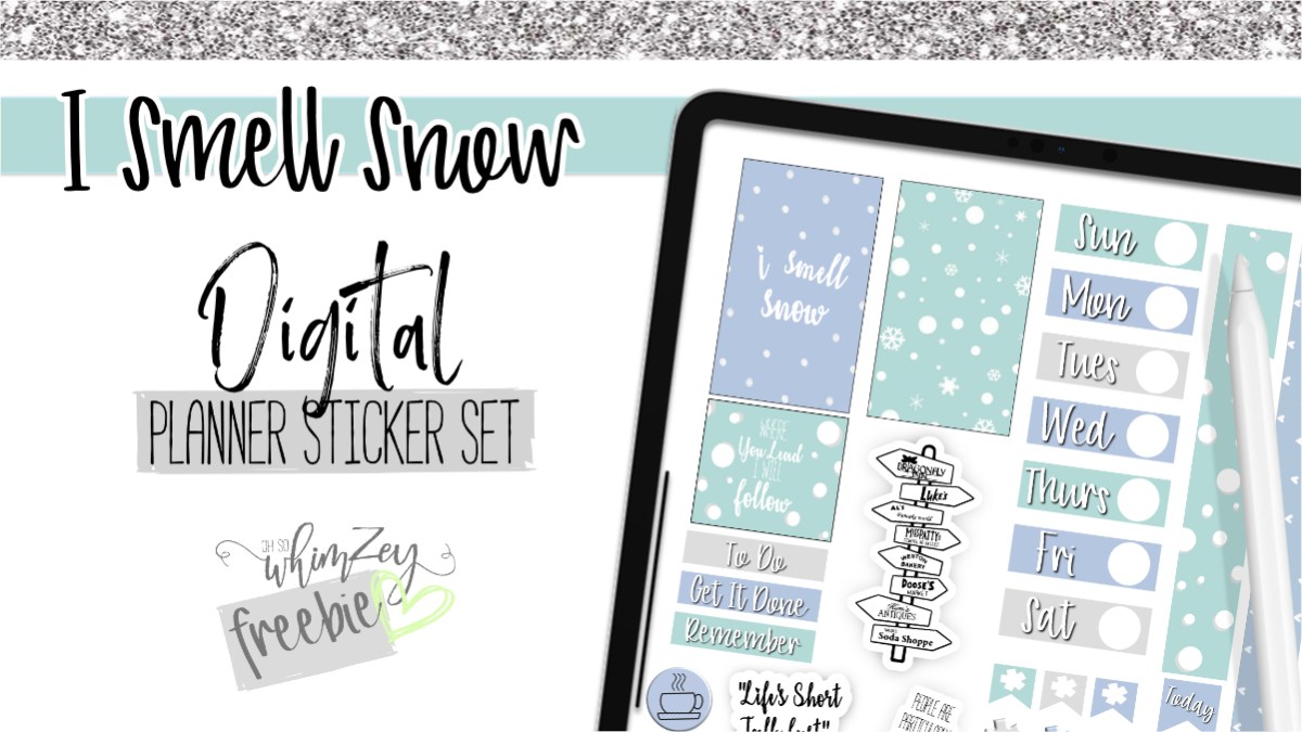 I Smell Snow | Digital Planning&nbsp;Freebie