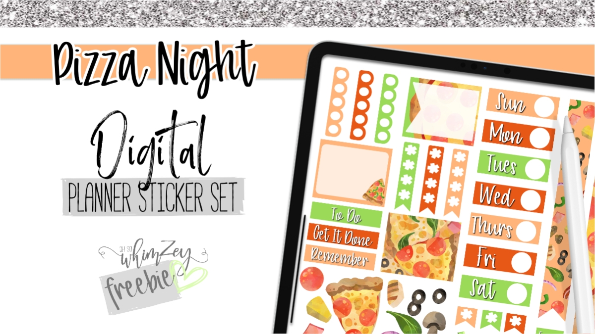 Pizza Night | Digital Planning Freebie