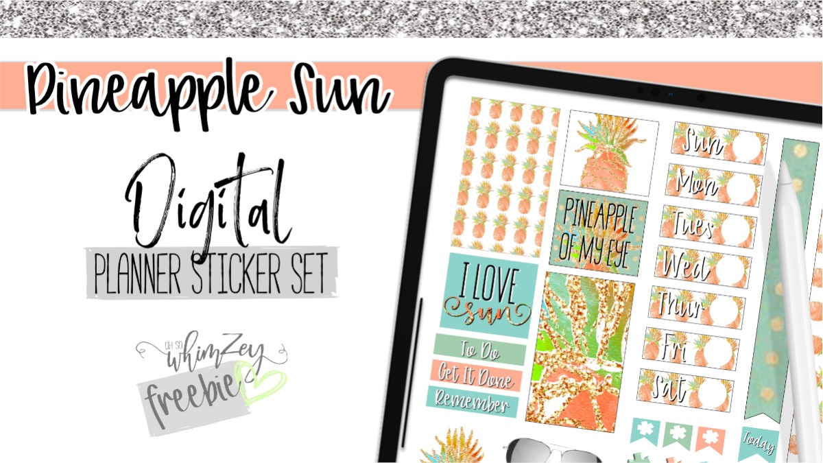 Pineapple Sun | Digital Planning&nbsp;Freebie