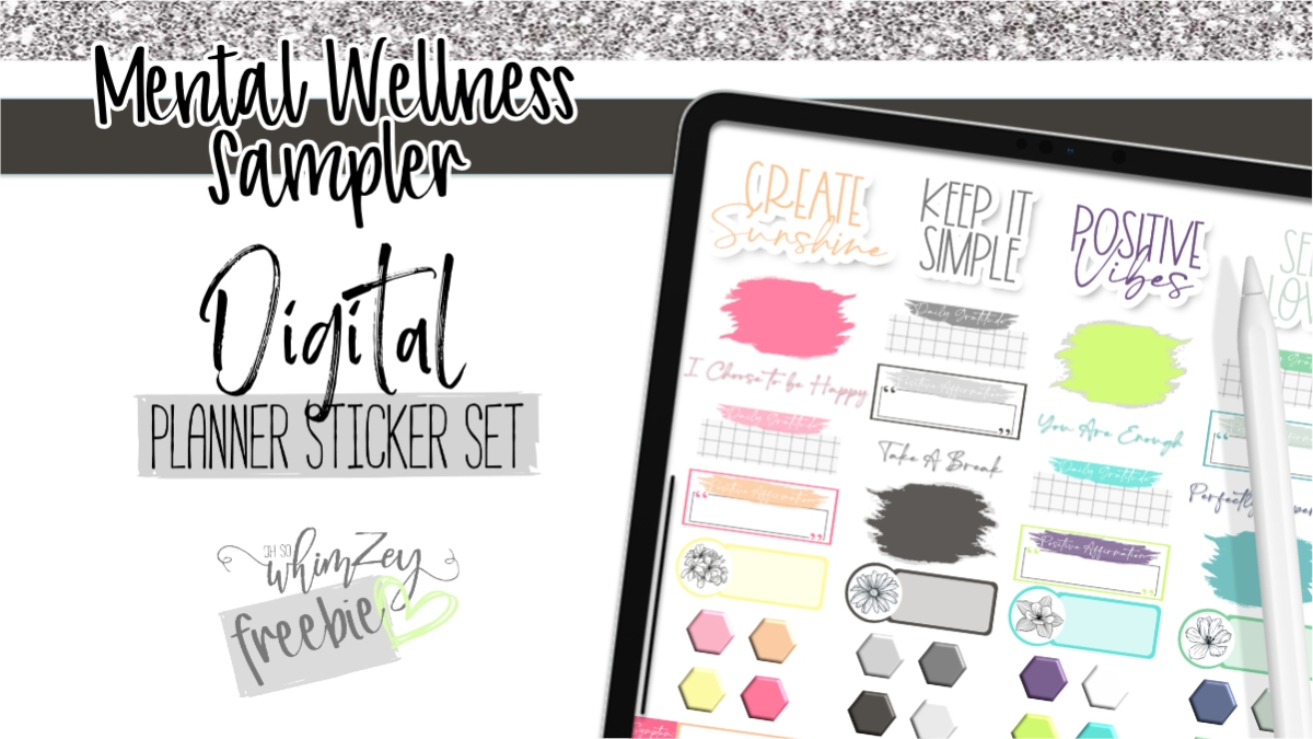 Mental Wellness Sampler | Digital Planning Freebie